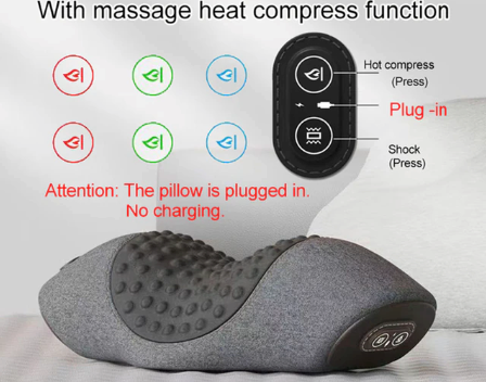 🔥 HeatRelax™ Neck Therapy Pillow | Soothe Tension and Stress
