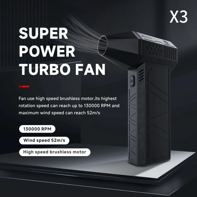 🌀 X3 TurboPower Blower | Experience Gale-Force Power in Your Hands 🌪️